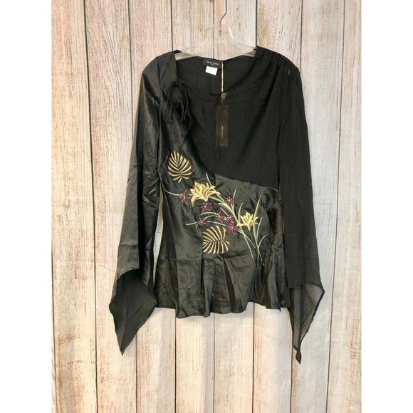 NWT ORNA FARHO TOP BLOUSE T44 - Picture 2 of 7